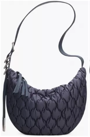 Quilted Spire Mini Hobo Bag