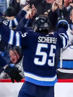 Mark Scheifele Winnipeg Jets Logo Jersey