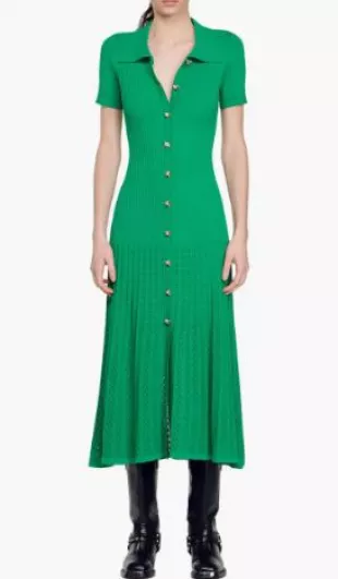 Lorel Short Sleeve Maxi Shirtdress