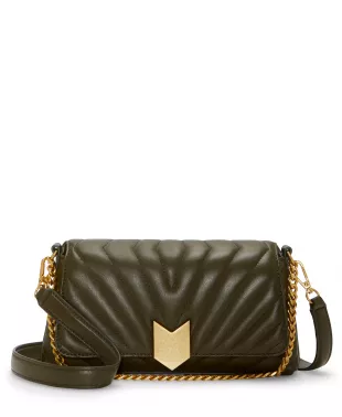 Theon Quilted Leather Crossbody Bag