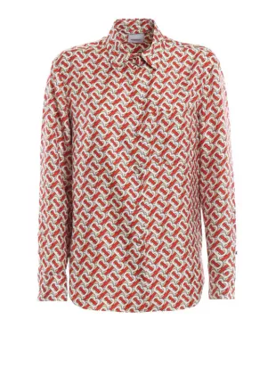 Monogram Print Shirt