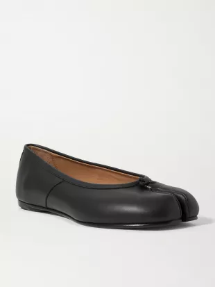 Tabi Leather Ballet Flats