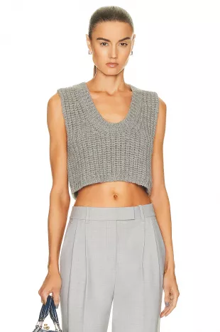 Knit Crop Tank Top