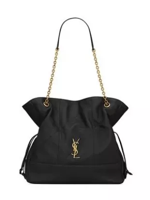 Jamie Shopping Tote Bag in Lambskin