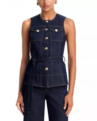Renee Denim Vest