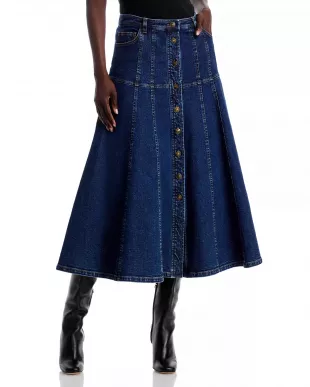 Veena Denim Skirt