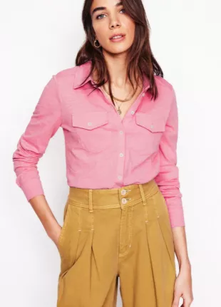 Pink Amy 100% Cotton Jersey Shirt