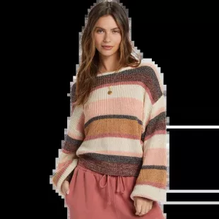 Women’s Light Wave Pullover Sweater In Rsl0-Choc Chip