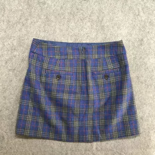 Plaid Mini Skirt