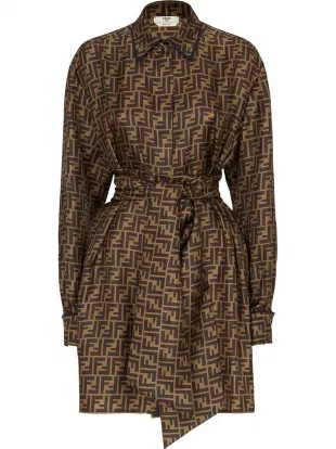 FF Print Shirtdress
