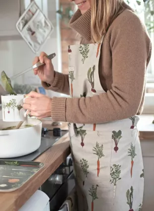 Natural Homegrown 100% Cotton Adult Apron