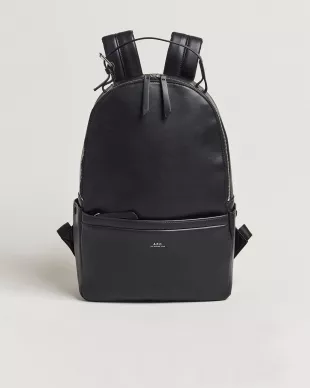 Sac Leather Backpack Black