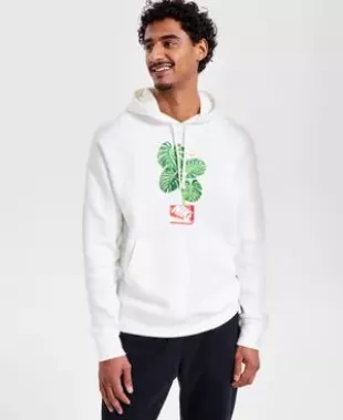 Club Fleece Standard-Fit Printed Hoodie