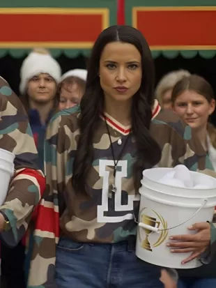 The Christmas Cup Rhiannon Fish Striped Camo Jersey