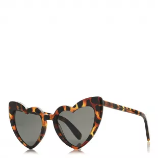 Acetate Heart Frame Loulou SL181 Sunglasses Tortoise