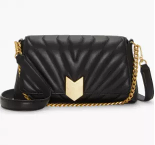 Theon Quilted Leather Crossbody Bag