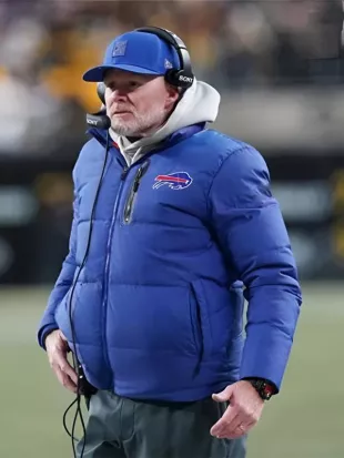 Buffalo Bills Sean McDermott Blue Jacket