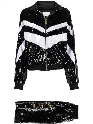 Sequin Embellished Tracksuit