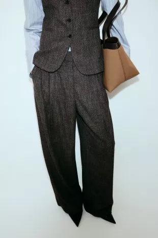 Wide Tailored Trousers