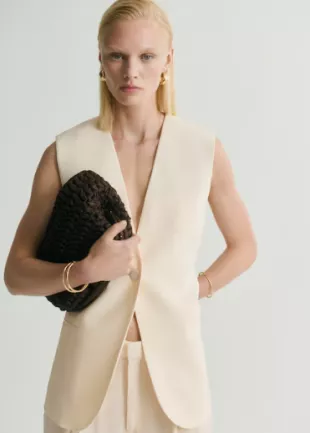 Flowy Suit Waistcoat