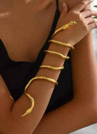 Faith Jewelry Art Bendable Snake Bracelet