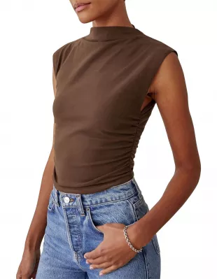 Lindy Knit Fitted Top