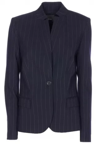 Pinstriped Blazer