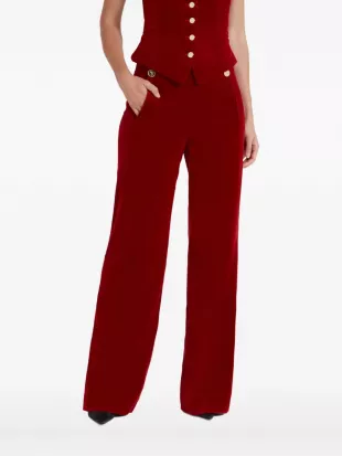 Clove Velvet Waisted Trousers