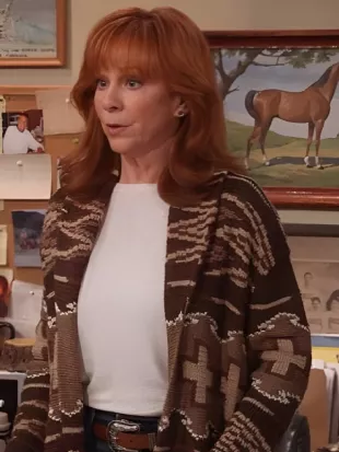 Happys Place S02 Reba McEntire Knit Cardigan
