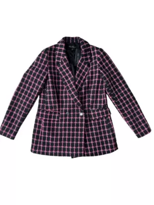 Owning Manhattan S02 Chloe Tucker Tweed Blazer