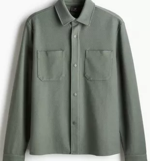 Regular Fit Cotton Overshirt