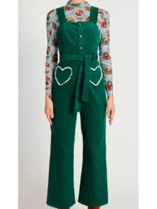Molly Yeh Girl Meets Farm S15 Heart Pocket Jumpsuit