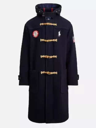 Team USA Winter Olympics 2026 Flagbearer Toggle Coat