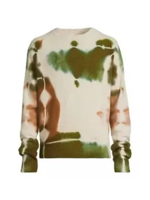 Rorschach Simple Cashmere Crewneck Sweater