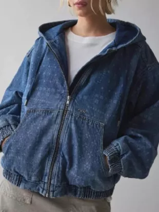 Heartland S19 Katie Fleming Morris Denim Hooded Jacket