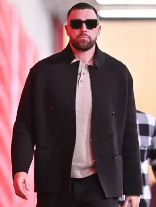 Travis Kelce Texans VS Chiefs Double-Breasted Blazer