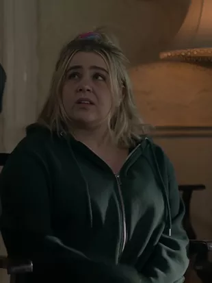 Twelve Dates ‘Til Christmas S01 Mae Whitman Green Hoodie