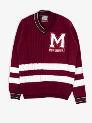 Bel-Air S04 Olly Sholotan Maroon Sweater