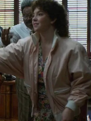 CHRISTY 2025 Sydney Sweeney Pink Jacket