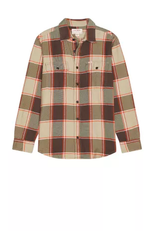 Vintage Flannel Work Shirt