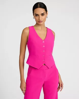 Neon Pink Tailored Blazer,