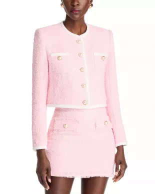 Pink Tweed Jacket