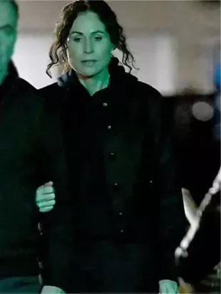 Run Away 2026 Minnie Driver Black Jacket