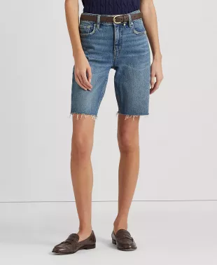 Cut Off Denim Shorts
