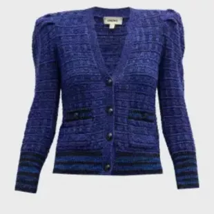 Jenni Waffle-Knit Cardigan