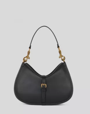 Medium Leather Pony Bag