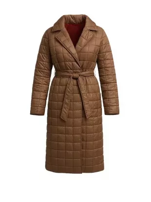 Fake Yourself A Merry Little Christmas KiKi Layne Quilted Coat