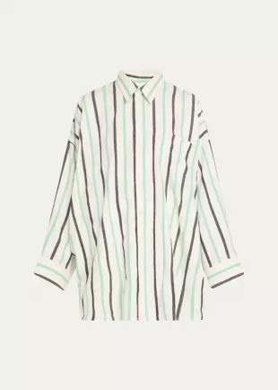 The Oversized Shirt with Collar