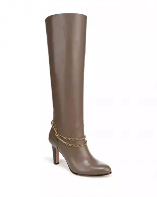Tarian Knee High Boot in Bark