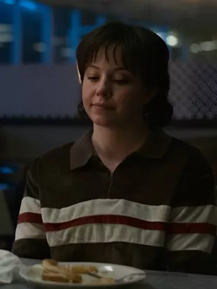 CHRISTY 2025 Sydney Sweeney Brown Polo Shirt